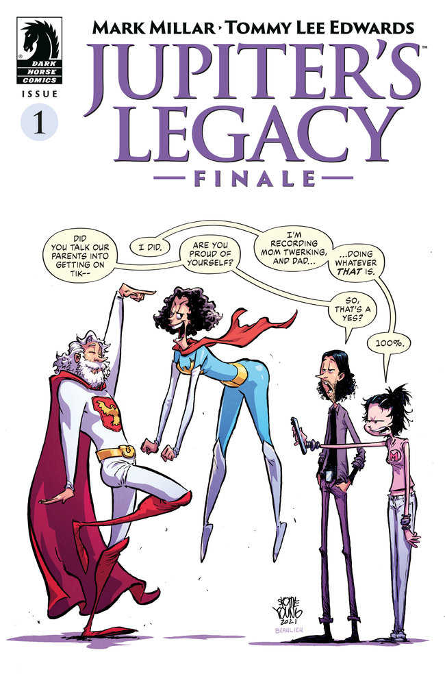 Jupiters Legacy Finale #1 Cover D Scottie Young