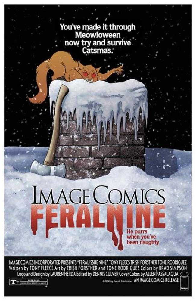 Feral #9 Cover B Forstner & Fleecs