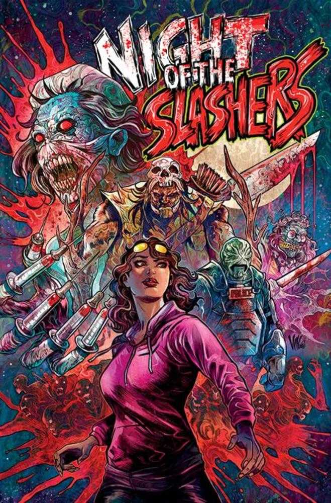 Night Of The Slashers #3 Cover B Riccardi (Mature)