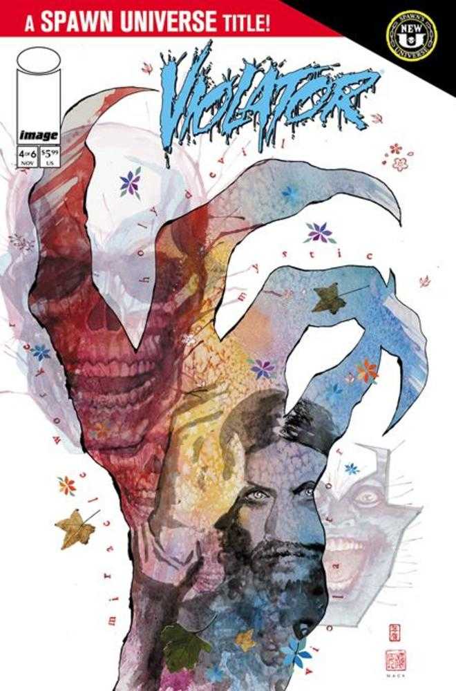 Spawn Violator #4 / 6 Cvr B David Mack Variant - Corner damage