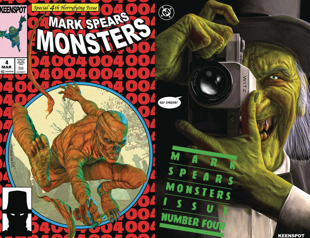 Mark Spears Monsters #4 Cover F Holofoil Flip limited to 2,995 copies
