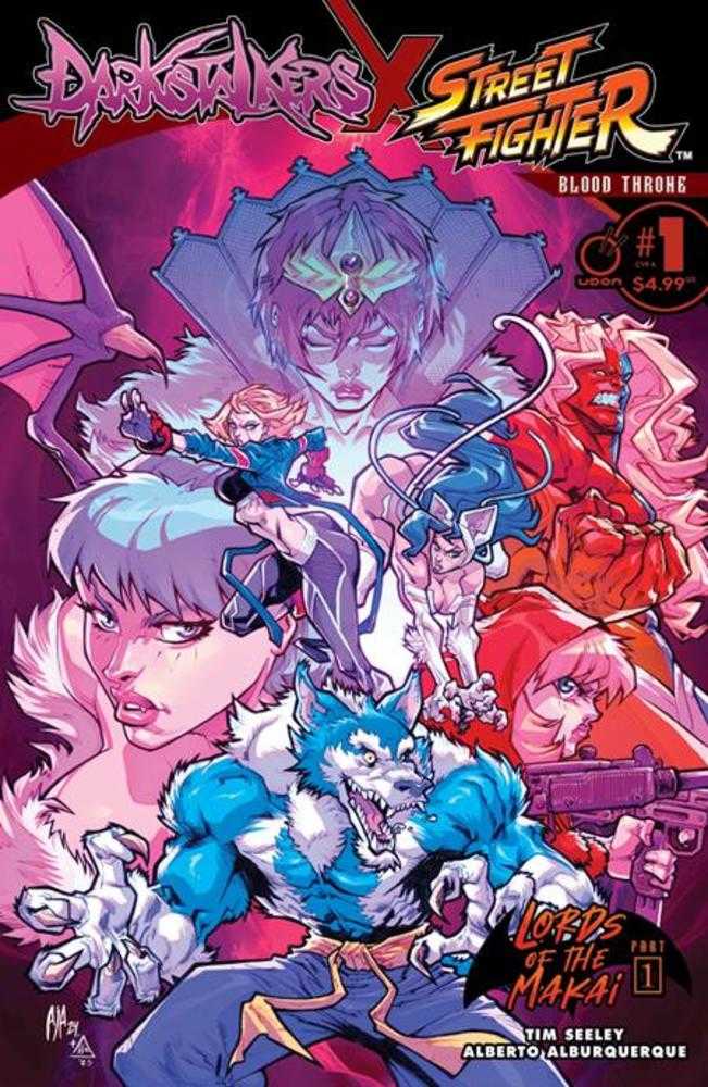 Darkstalkers X Street Fighter Blood Throne #1 (One Shot) Cover A