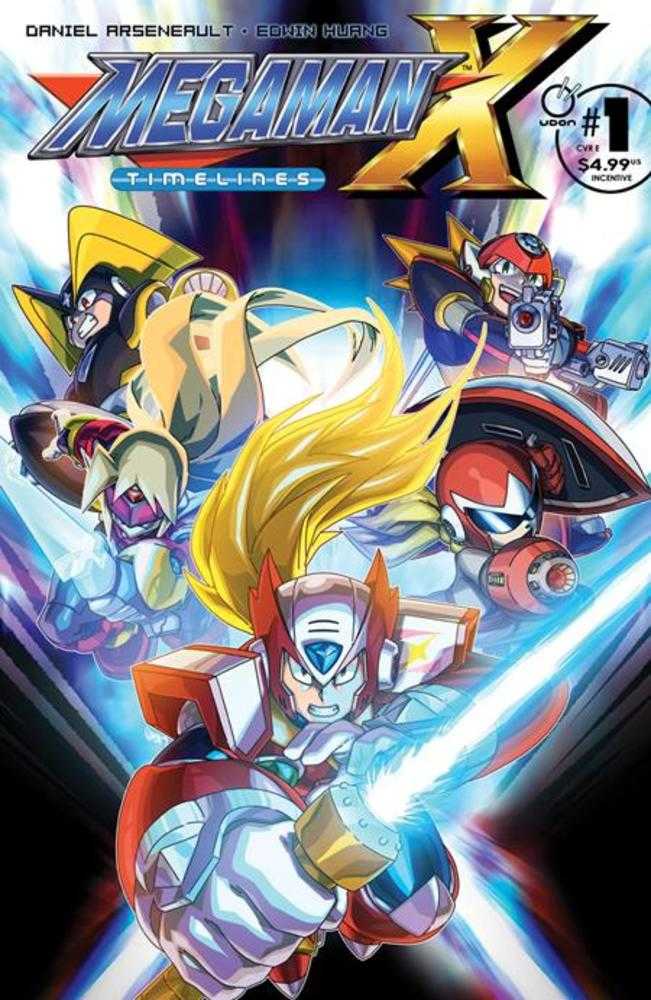 Mega Man X Timelines #1 (One Shot) Cover E Inc 1:5
