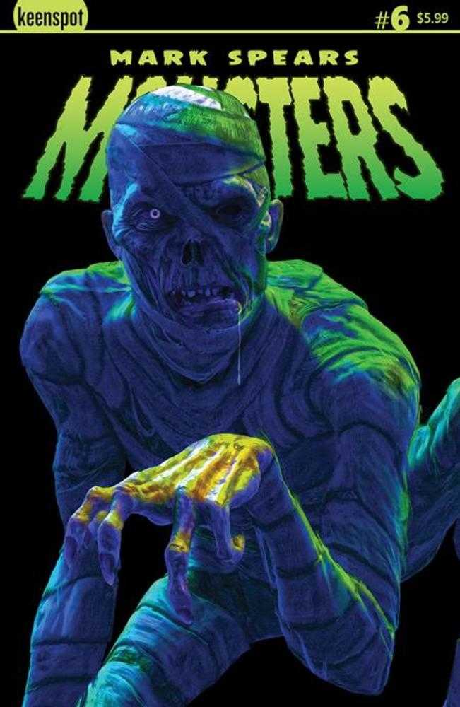 Mark Spears Monsters #6 Cover B The Cursed Mummy