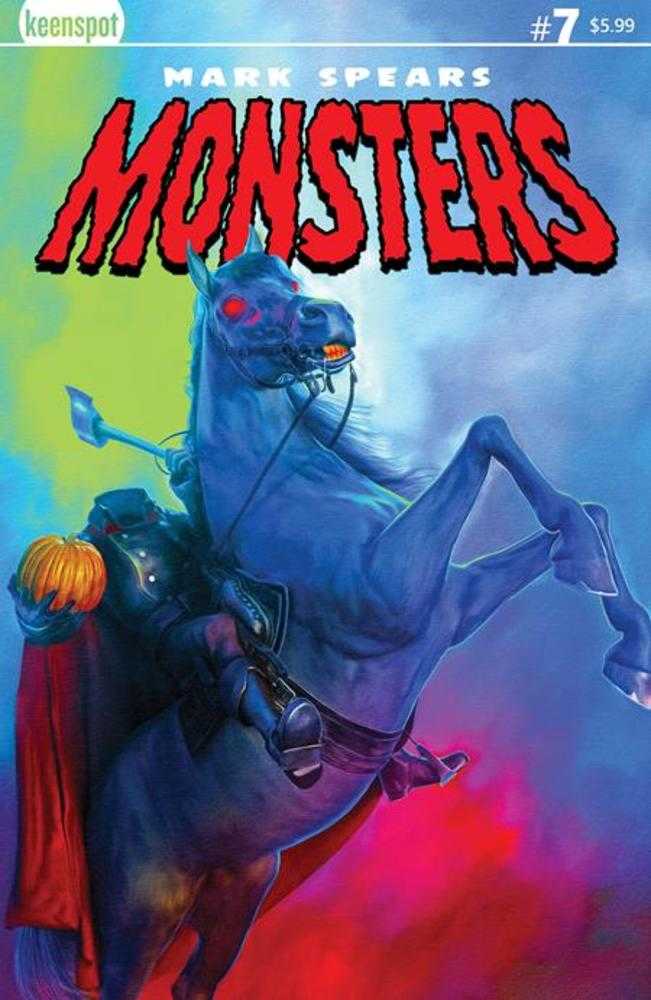 Mark Spears Monsters #7 Cover A The Headless Horseman