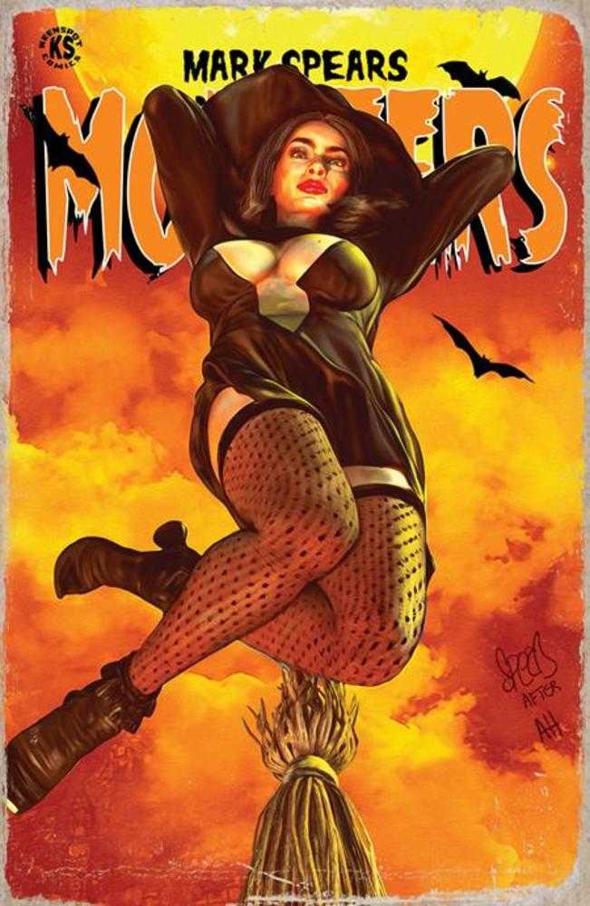 Mark Spears Monsters #7 Cover B Hexy The Witch JSA Classified #1 Homage