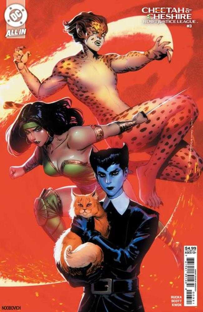 Cheetah And Cheshire Rob The Justice League #3 Of 6 Cover C