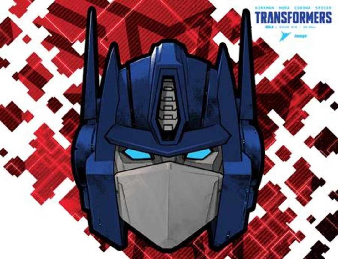 Transformers #25 Cover J Foil Die Cut Mask