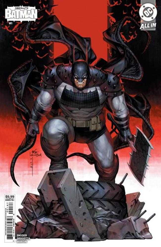 Absolute Batman #1 Tenth Printing Cover B In Hyuk Lee Card Stock Absolute Batman #1 Tenth Printing Cover B In Hyuk Lee Card Stock
