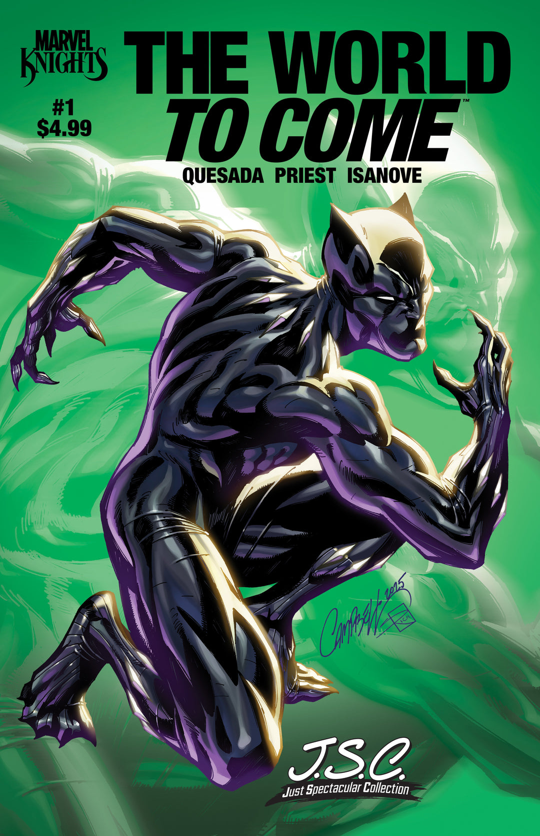 Marvel Knights: The World To Come #3 J. Scott Campbell Just Spectacular