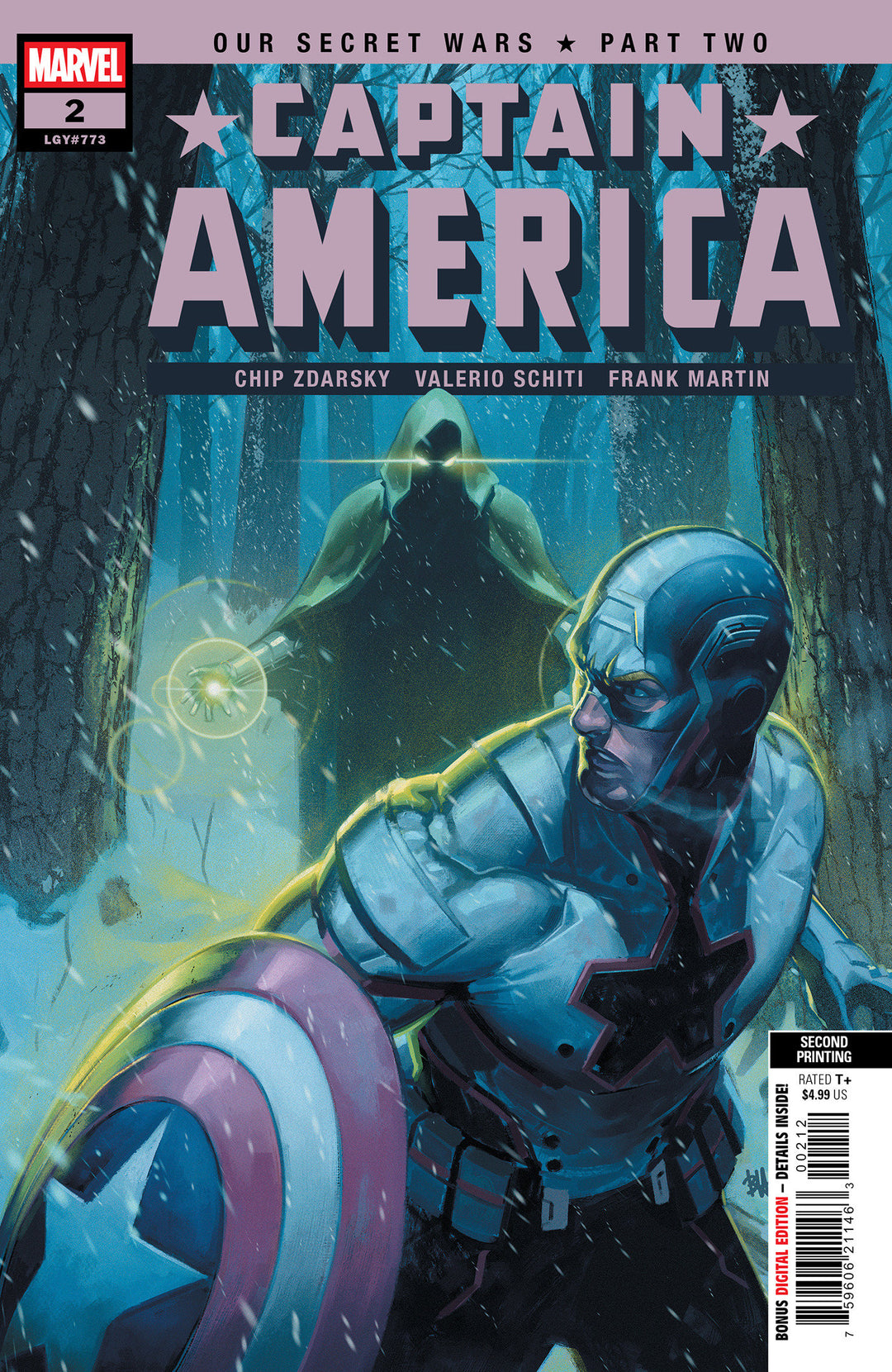 Captain America #2 Ben Harvey 2nd print