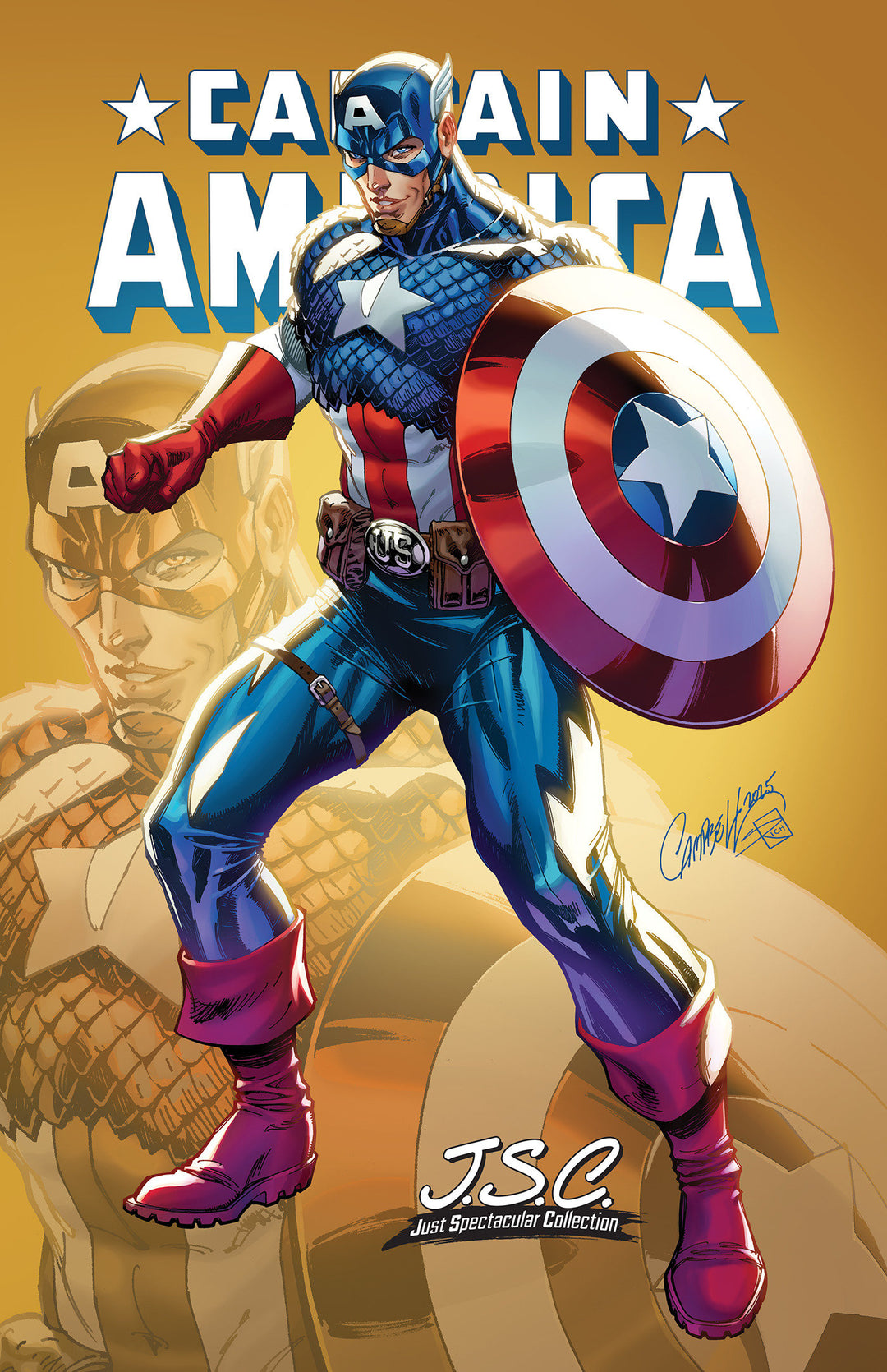 Captain America #2 J. Scott Campbell Just Spectacular Collection