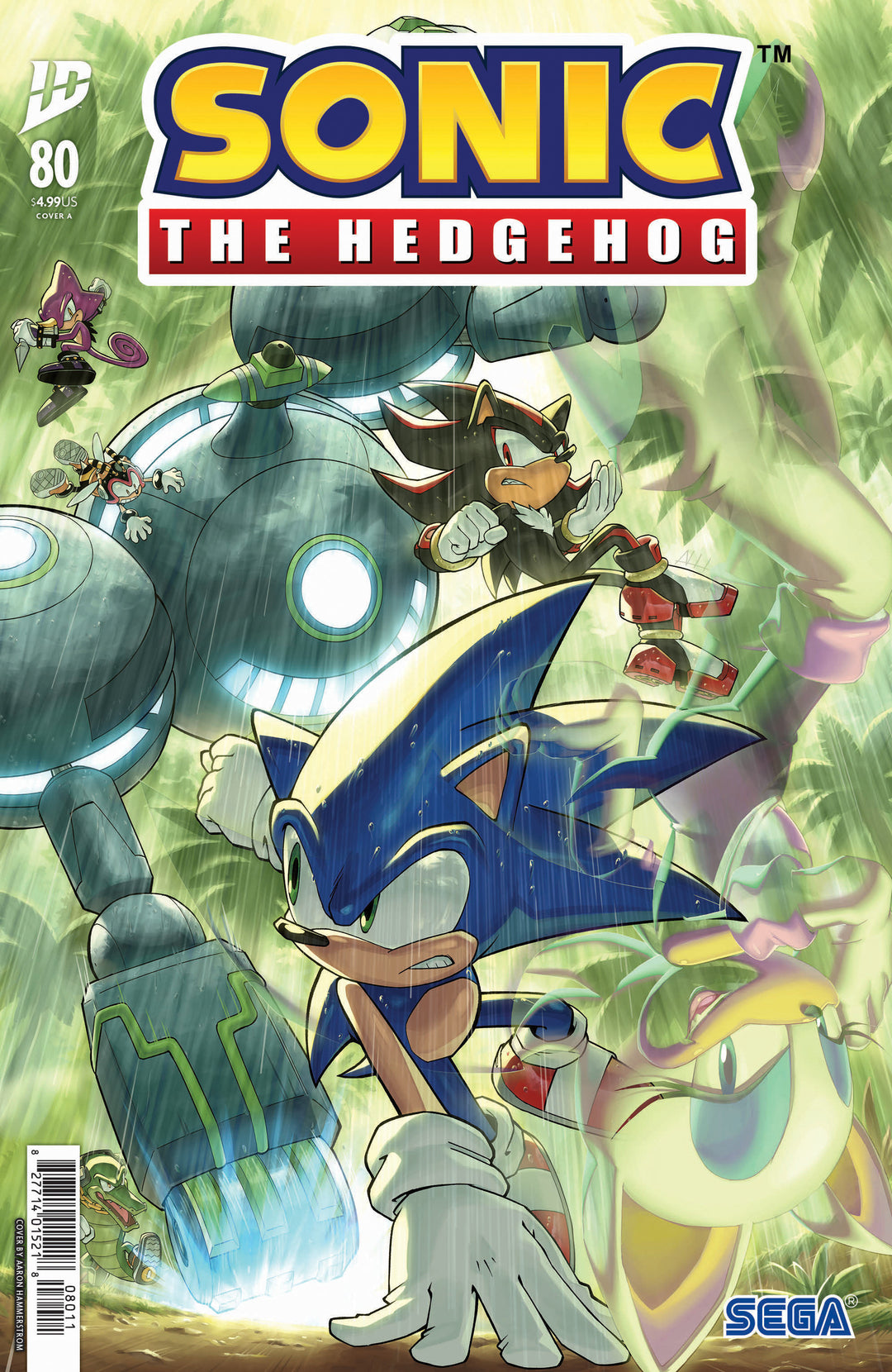 Sonic The Hedgehog #80 Cover A