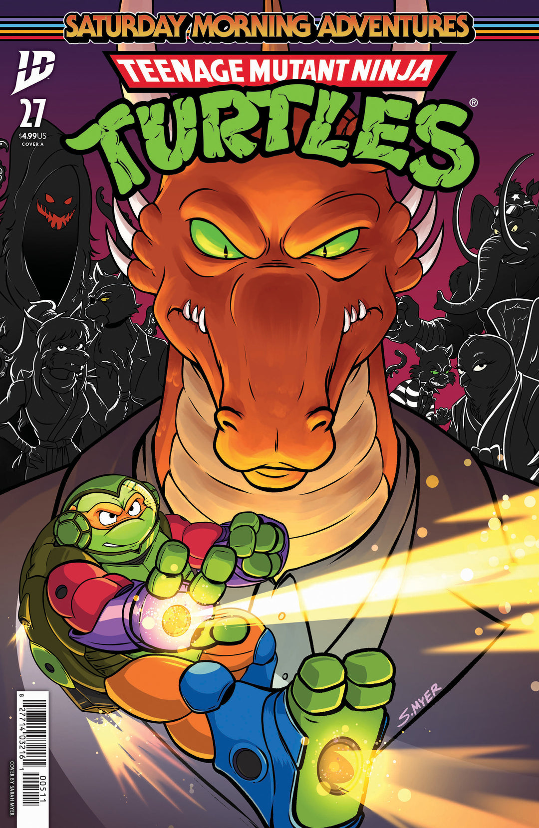 Teenage Mutant Ninja Turtles: Saturday Morning Adventures #27 Cover