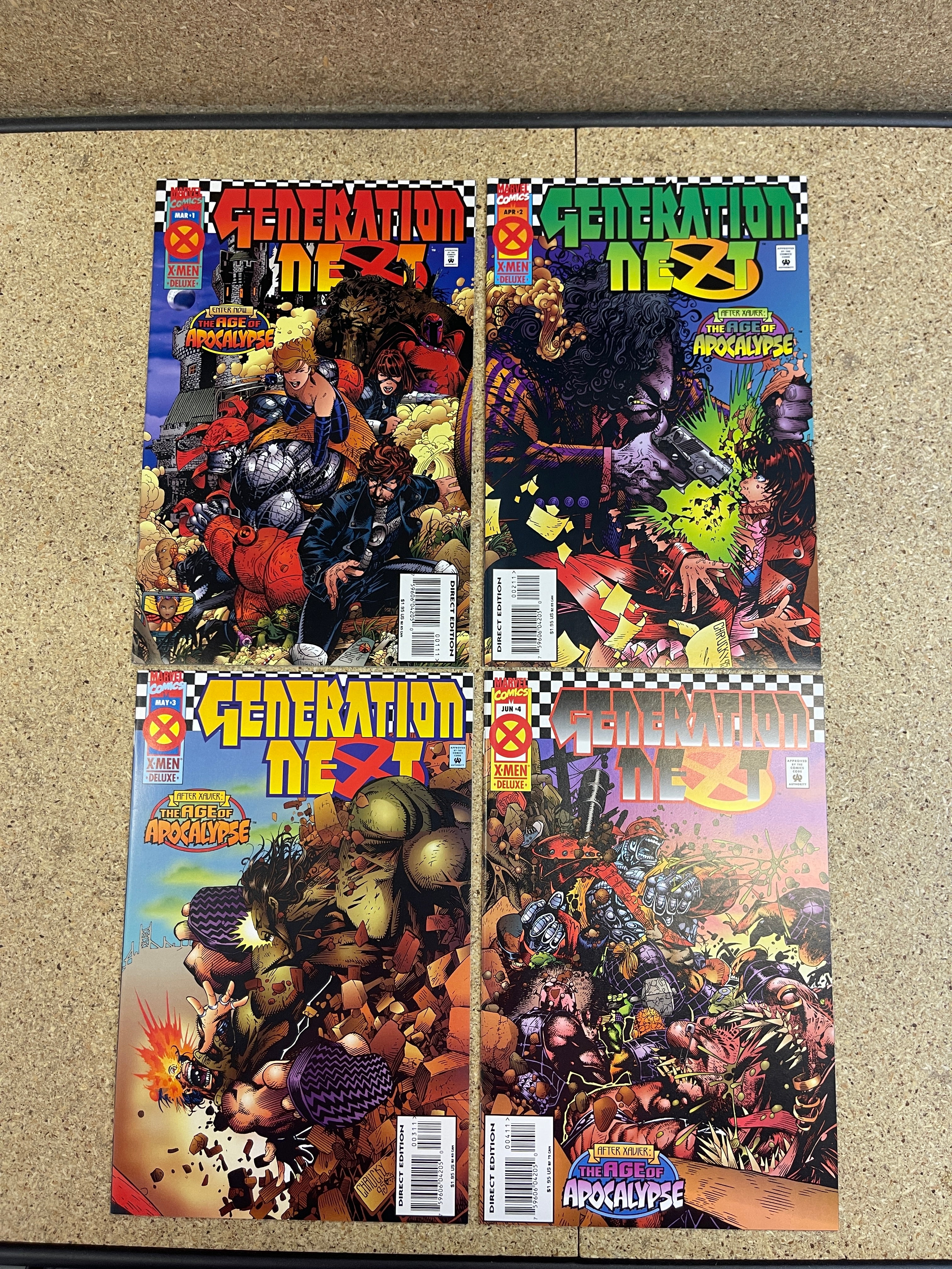 Generation Next #1-4 The Age of Apocalypse – Subscription Comics