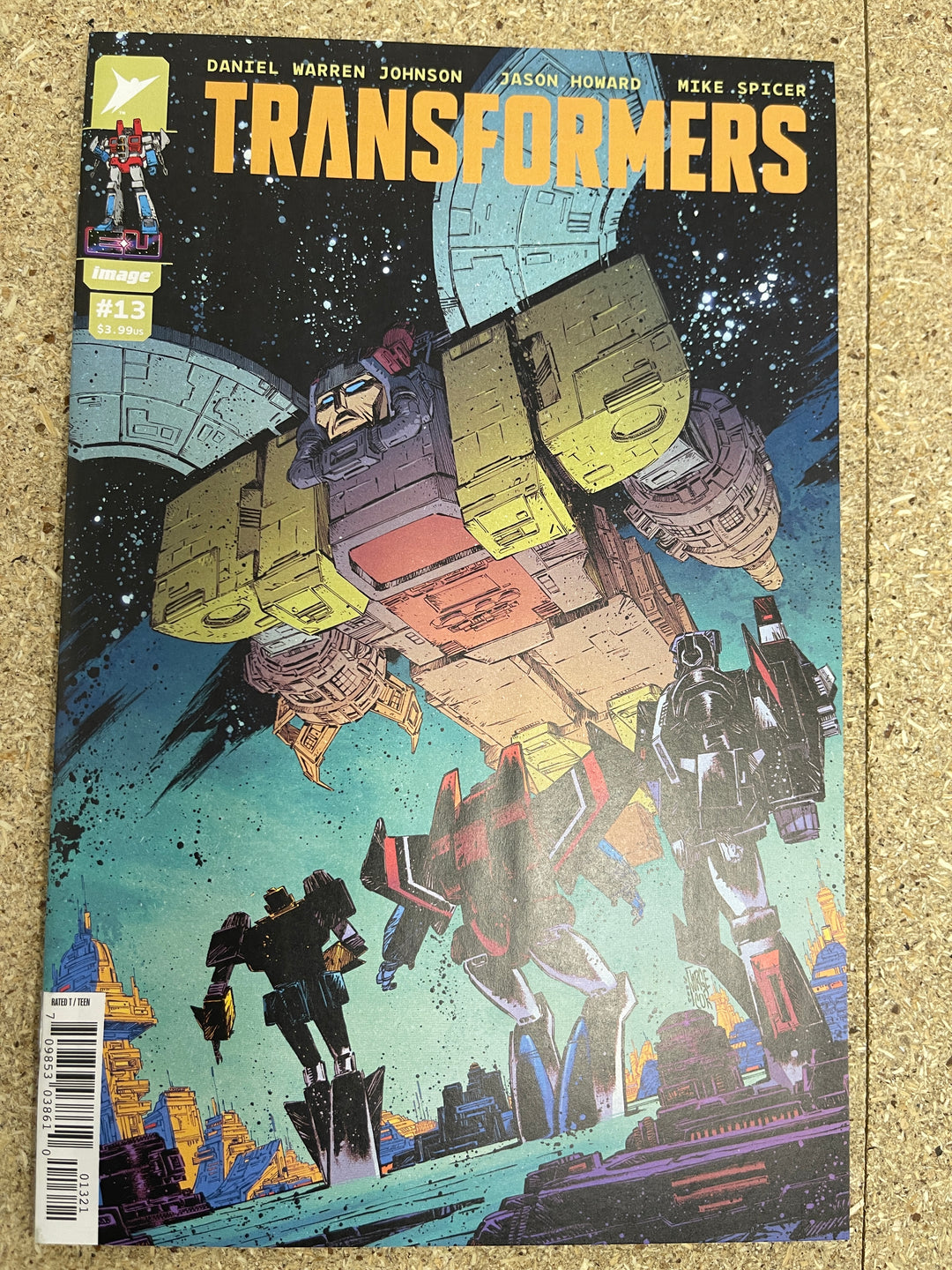 Transformers #13 Cover B Jorge Corona & Mike Spicer Variant