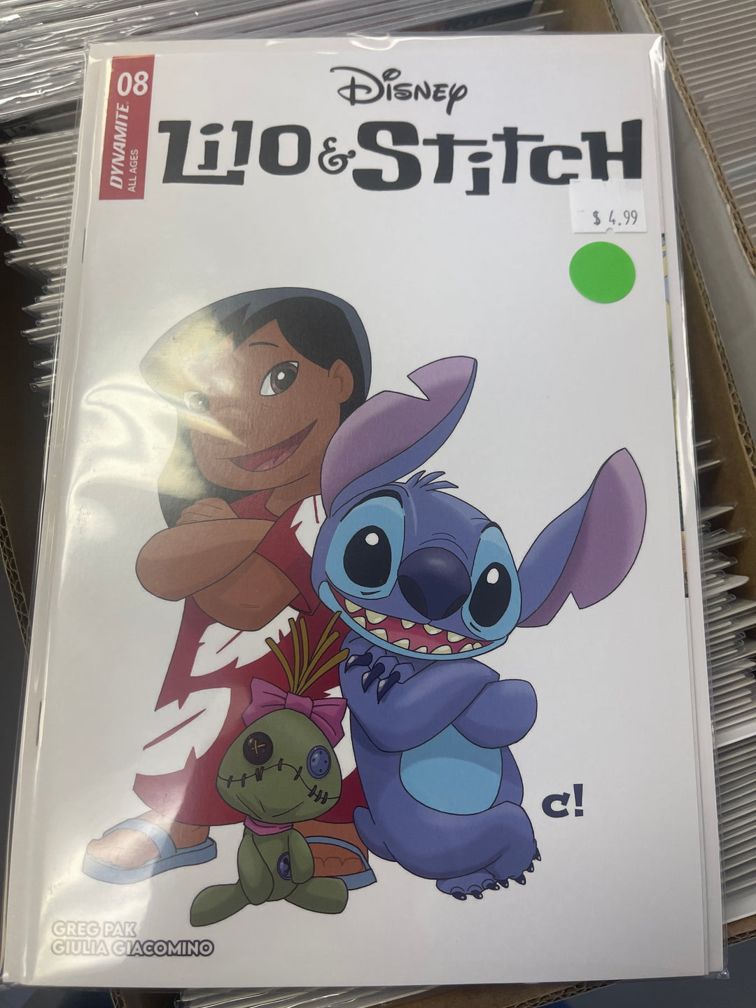 Lilo & Stitch #8 Cover D Rousseau Color Bleed