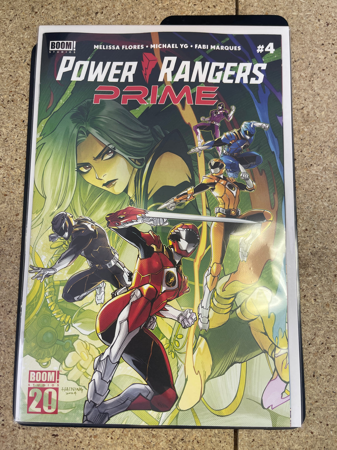 Power Rangers Prime #4 Cover J Foc Reveal