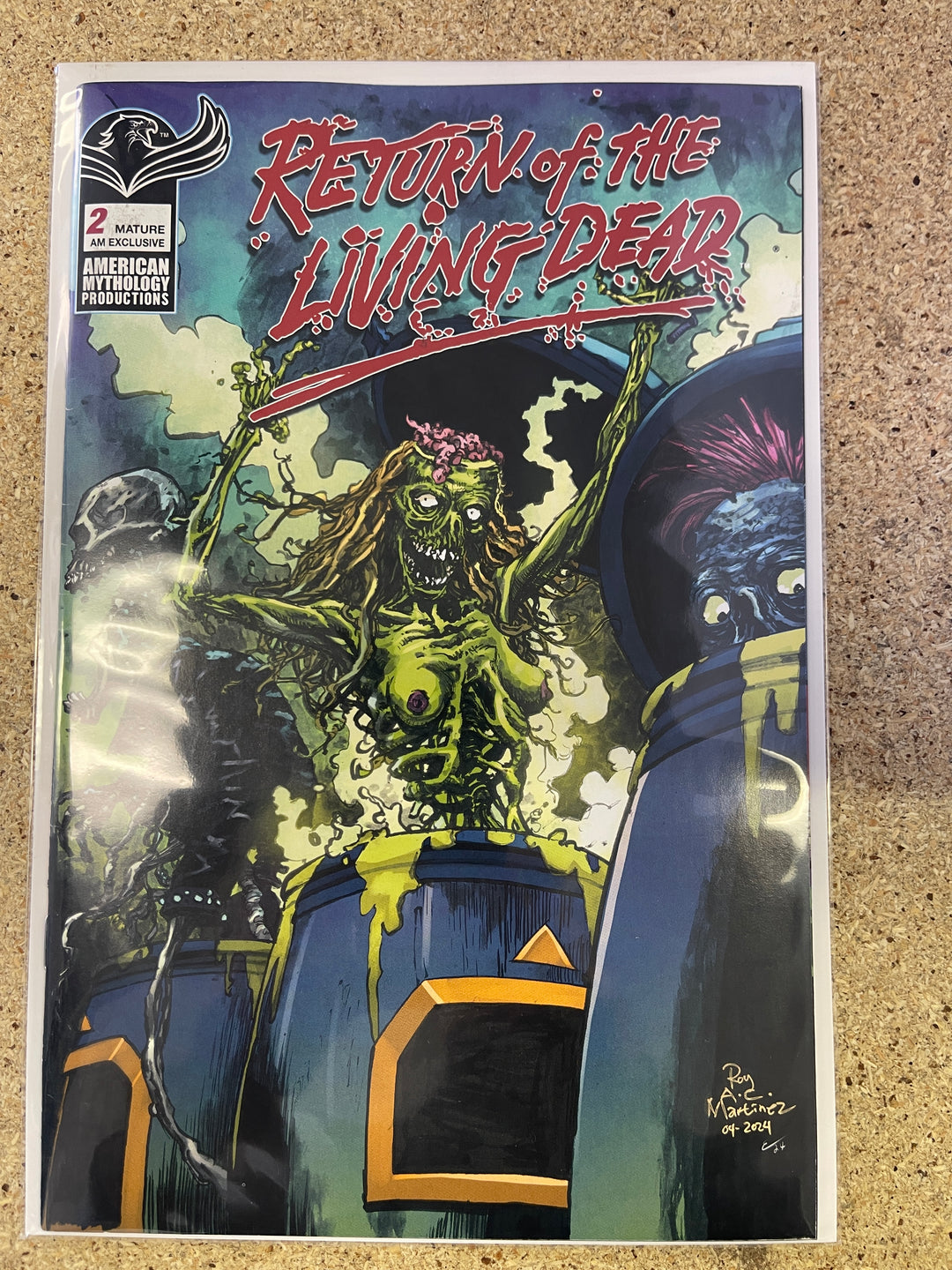Return Of The Living Dead #2 Cover F Martinez Racy (Mature)