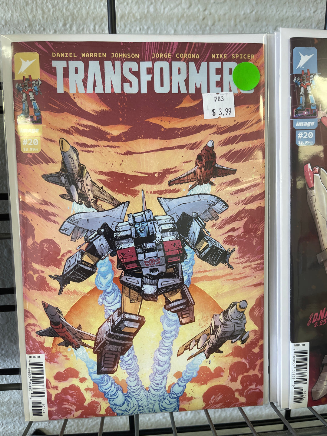 Transformers #20 Cover B Jorge Corona & Mike Spicer Variant