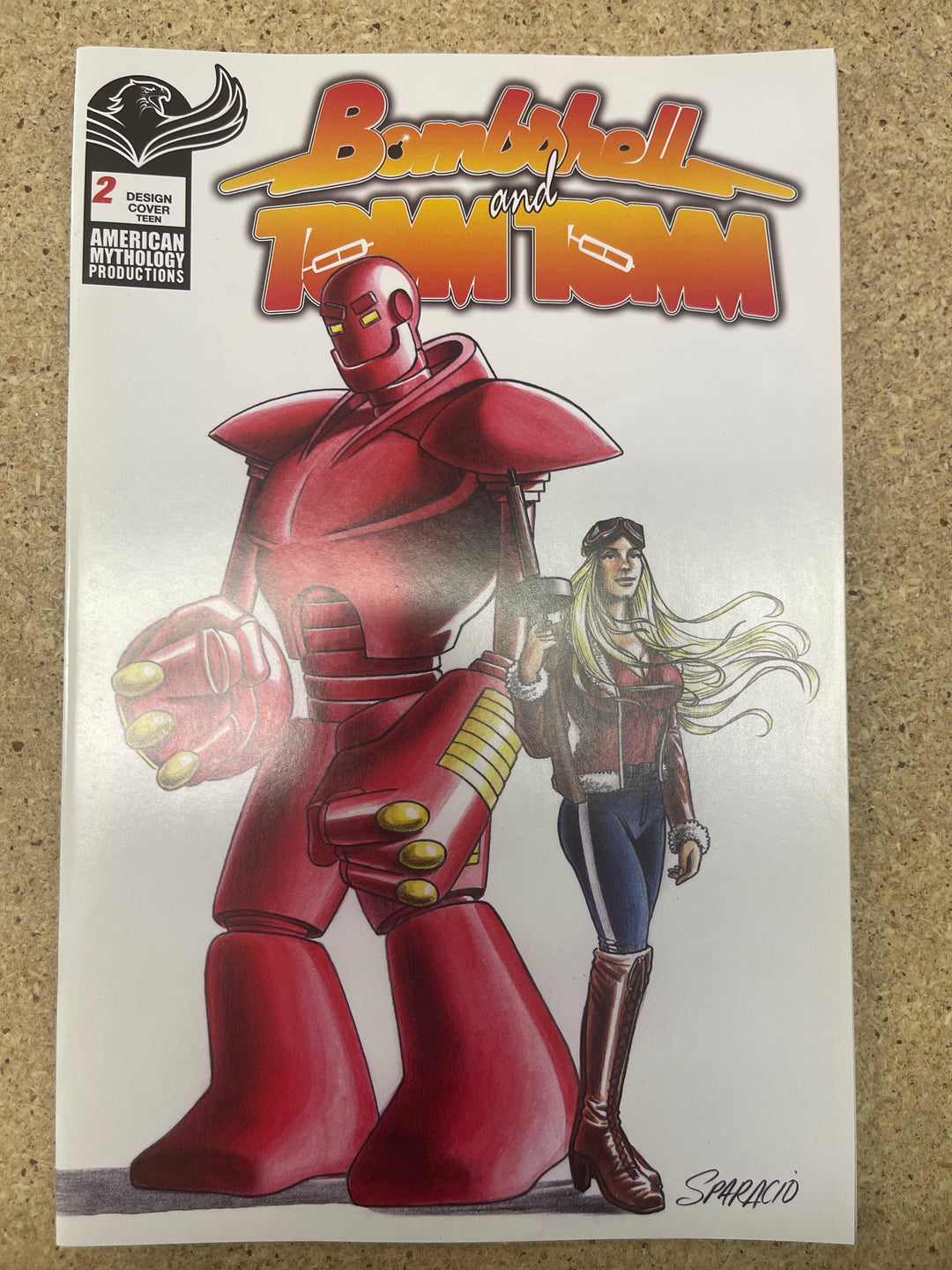 Bombshell & Tommtomm #2 Cover C Design Art Foc