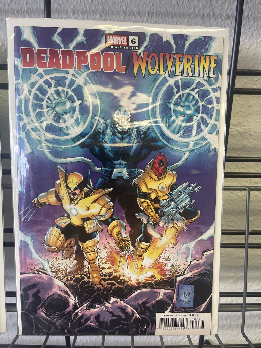 Deadpool/Wolverine #6 Whilce Portacio Spoiler Variant