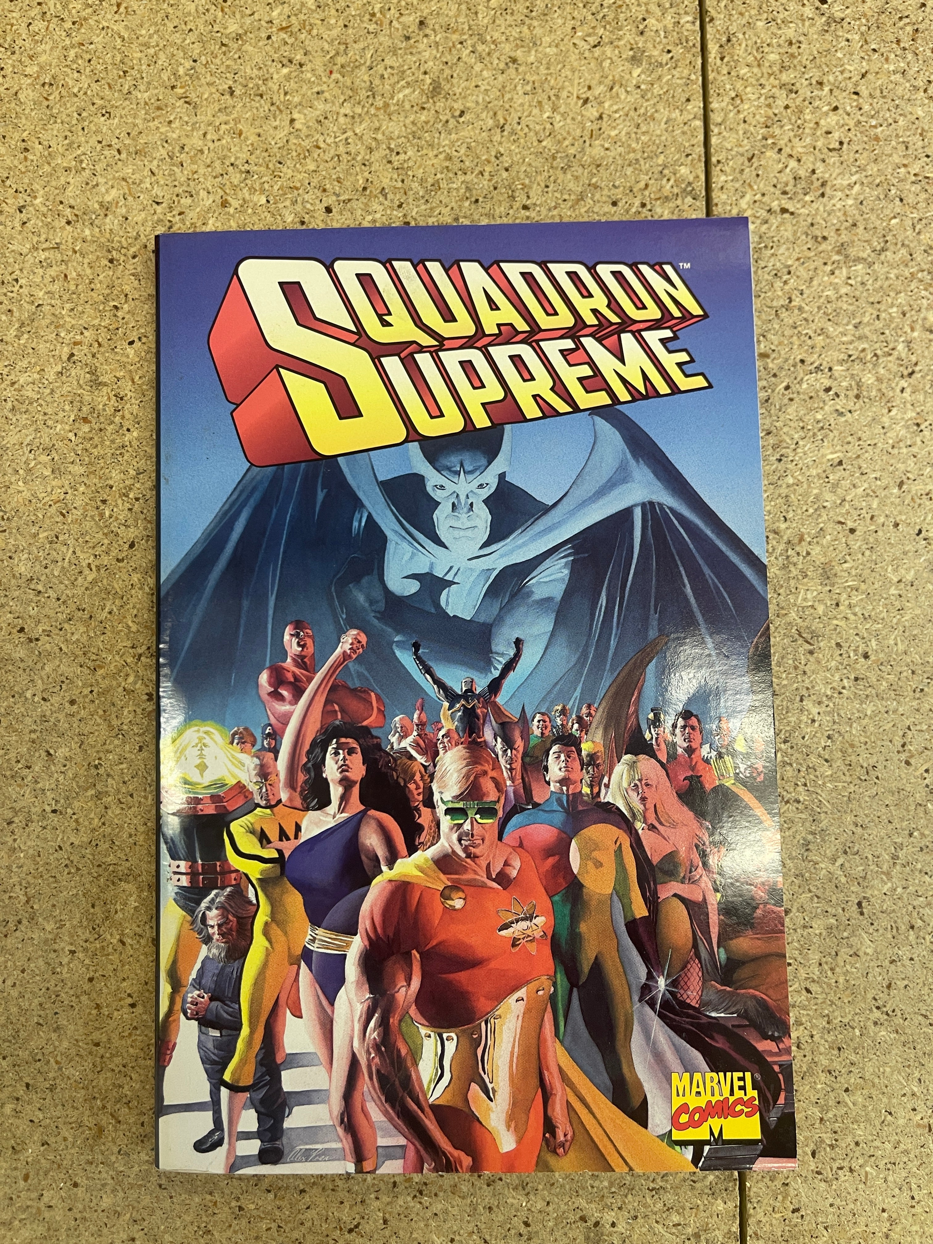 Squadron Supreme #1 Mark Gruenwald Ashes – Subscription Comics