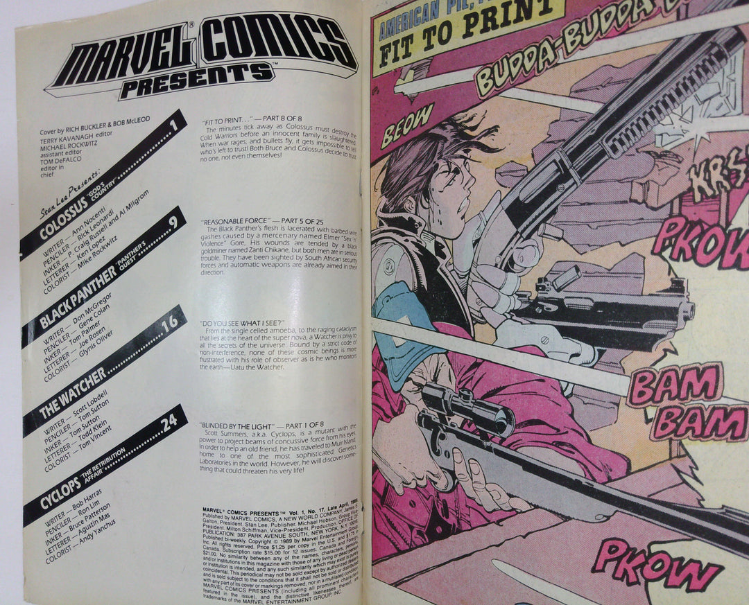 Marvel Comics Presents 