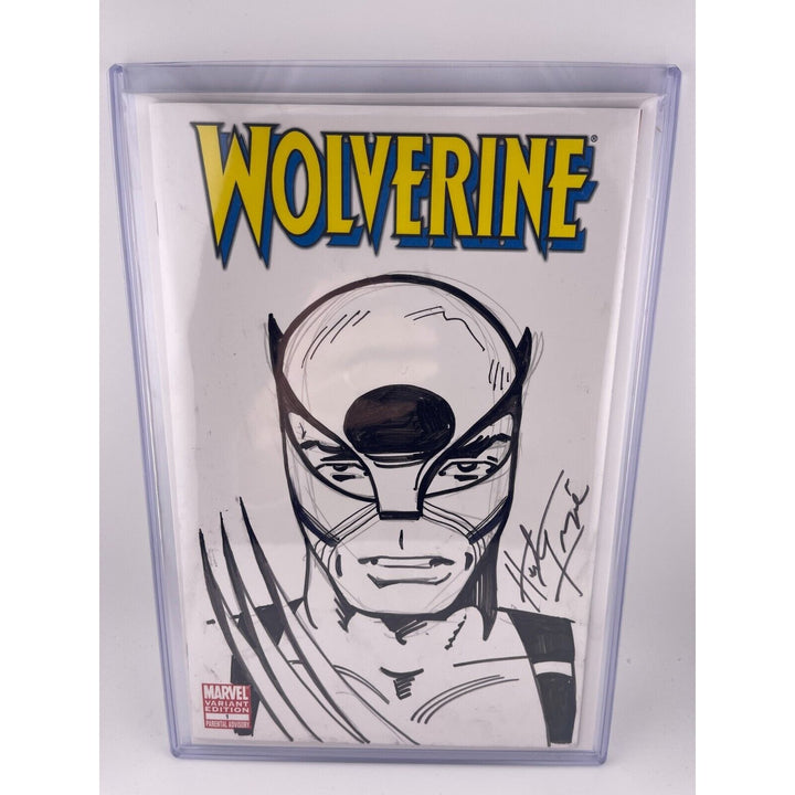 Herb Trimpe Original Wolverine #1, 1 of 1 Commissioned Cover Signed