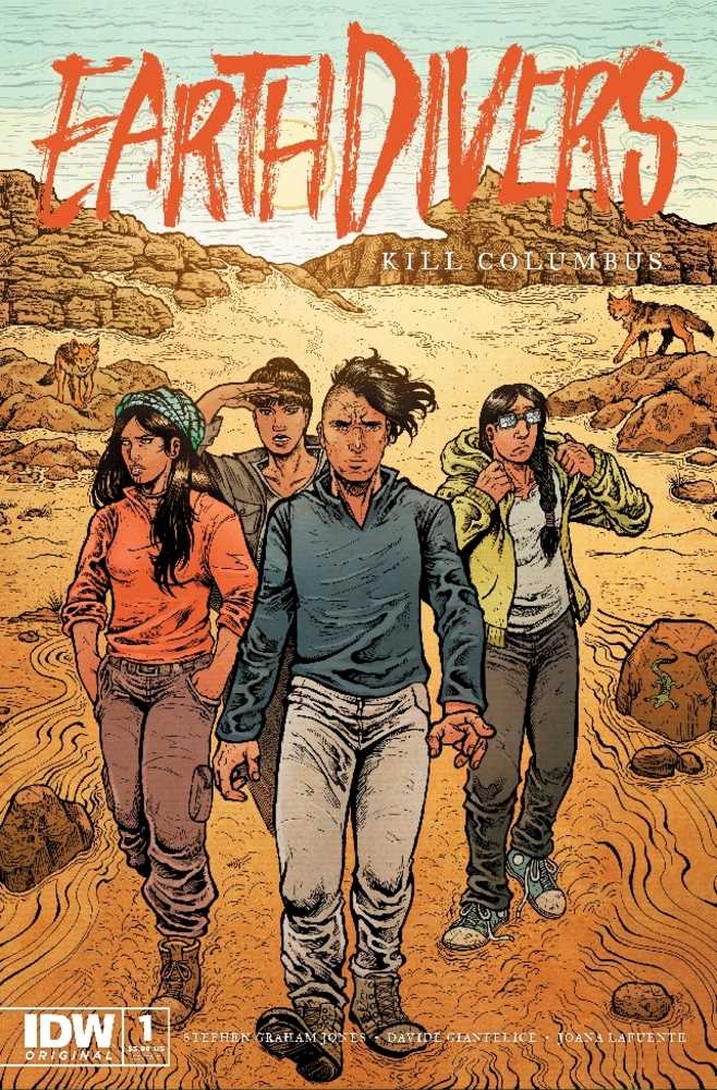 Earthdivers #1 Cover B Wolf (Mature)