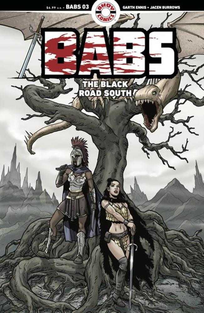 Babs The Black Road South #3 (Of 6) Cover A Jacen Burrows