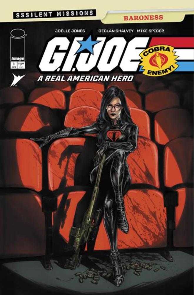 G.I. Joe A Real American Hero Sssilent Missions Baroness #1