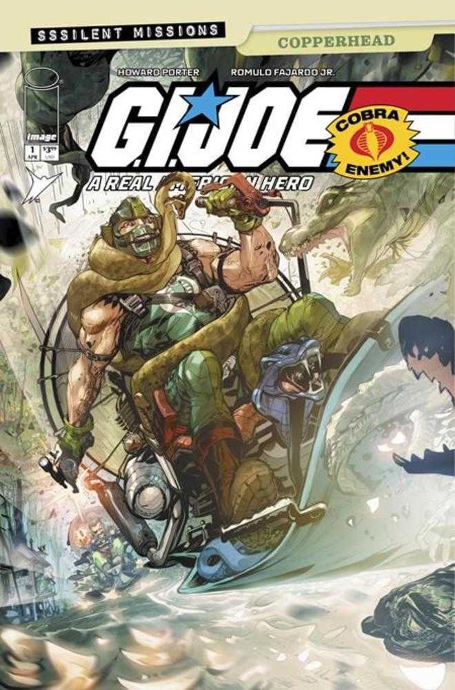 G.I. Joe A Real American Hero Sssilent Missions Copperhead 