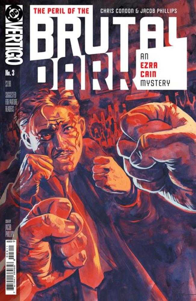The Peril Of The Brutal Dark An Ezra Cain Mystery #3 (Of 6) Cover A