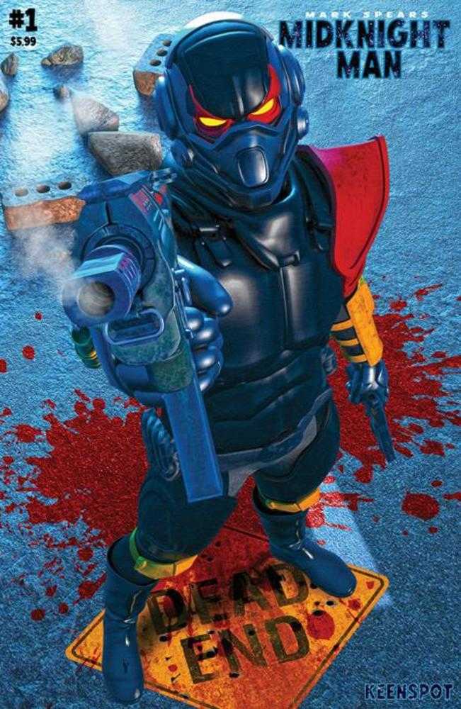 Mark Spears Midknight Man #1 (One Shot) Cover F Foc Add On Variant