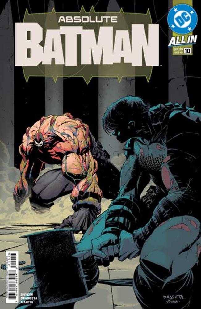 Absolute Batman #1 Tenth Printing Cover B In Hyuk Lee Card Stock