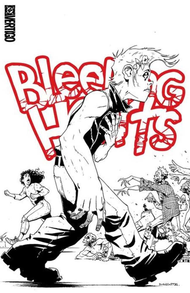 Bleeding Hearts #1 2nd Print Cover B Nick Dragotta Card Stock Variant