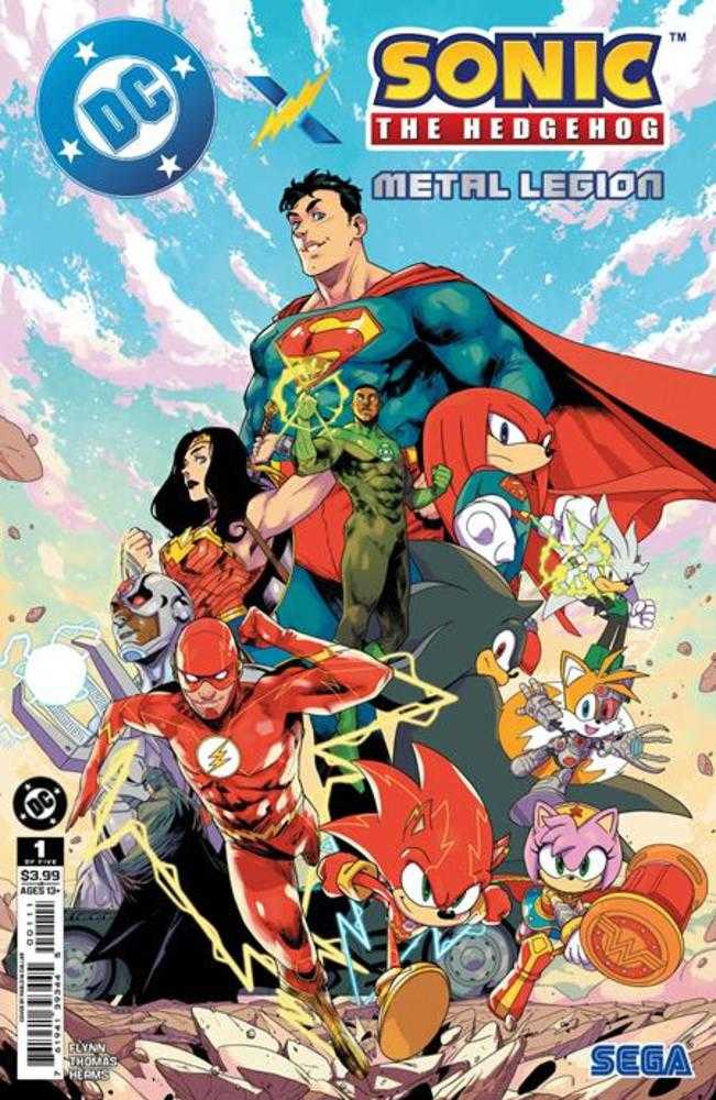 DC X Sonic The Hedgehog The Metal Legion #1 (Of 5) Cover A