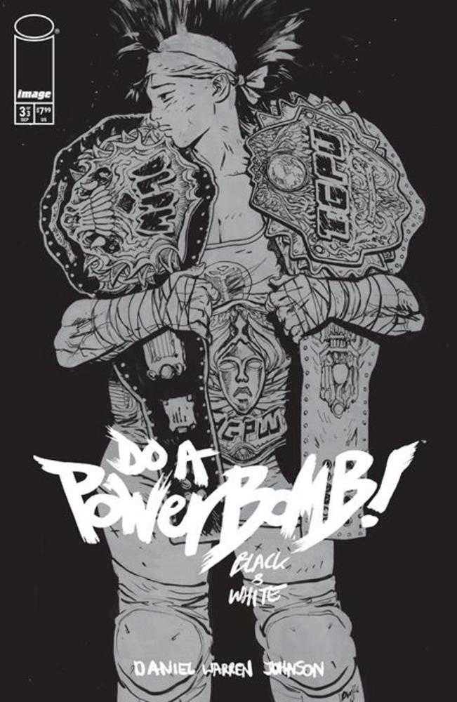 Do A Powerbomb Black And White 