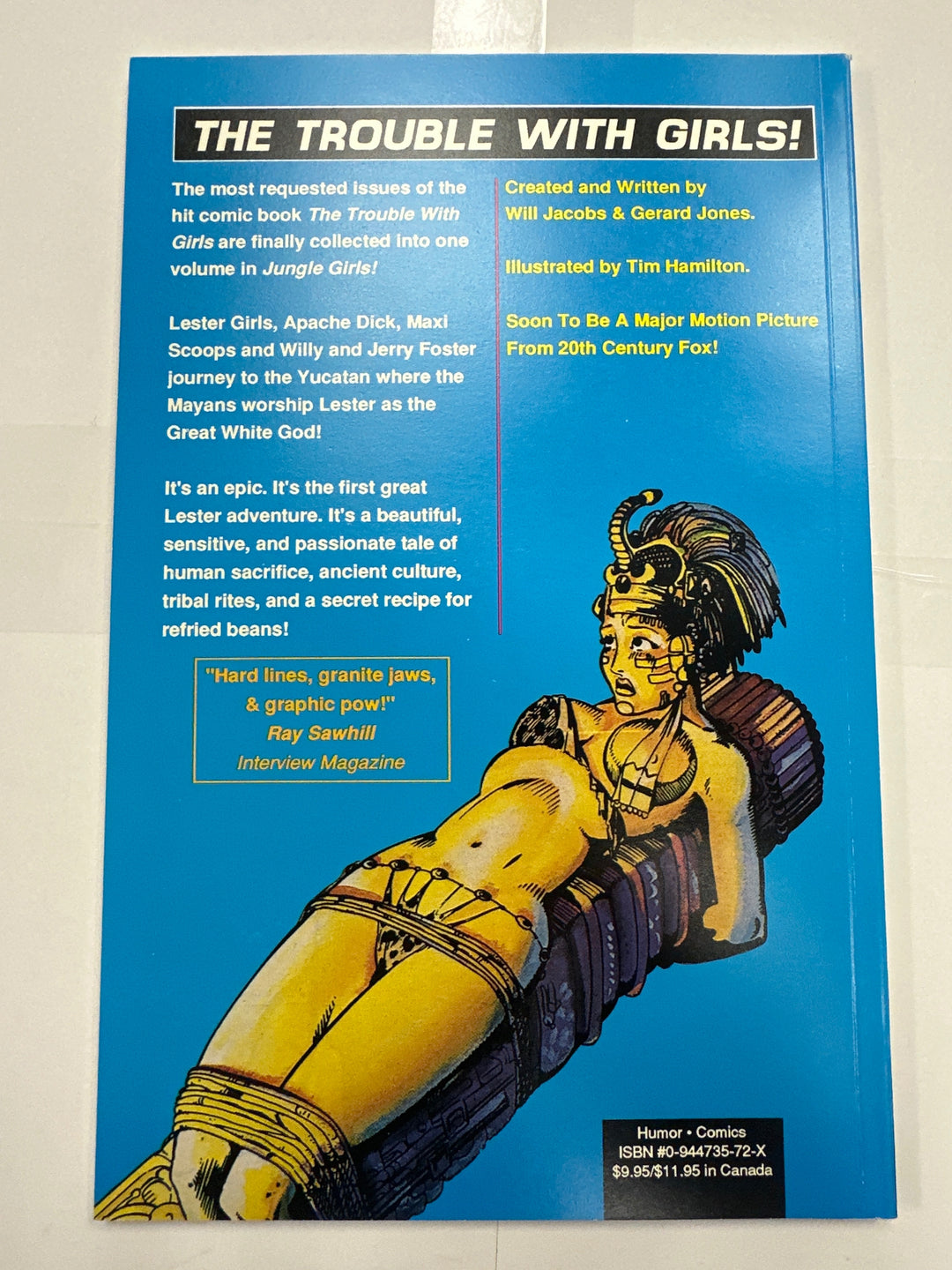 Jungle Girls A Trouble with Girls Graphic Album 1st Print
