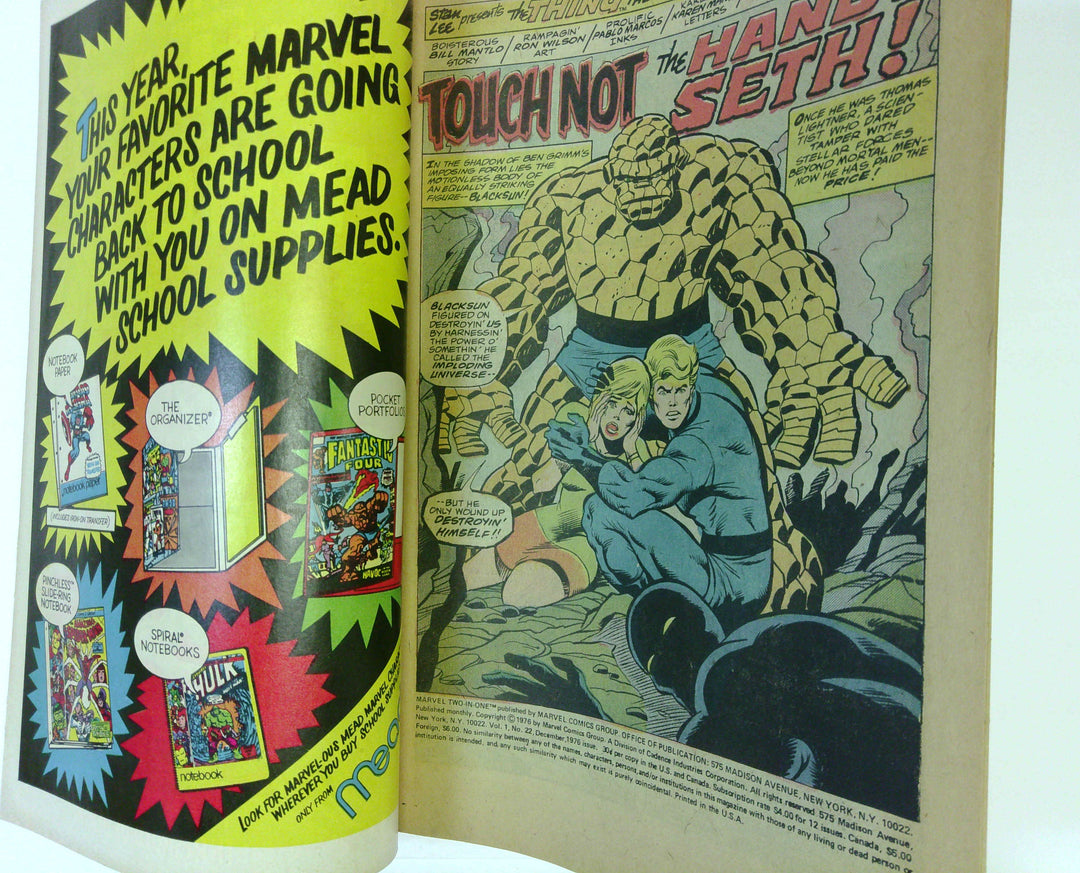 Marvel Two-in-One 