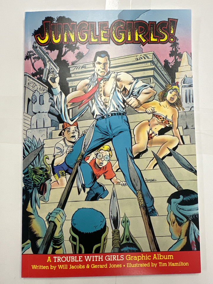 Jungle Girls A Trouble with Girls Graphic Album 1st Print