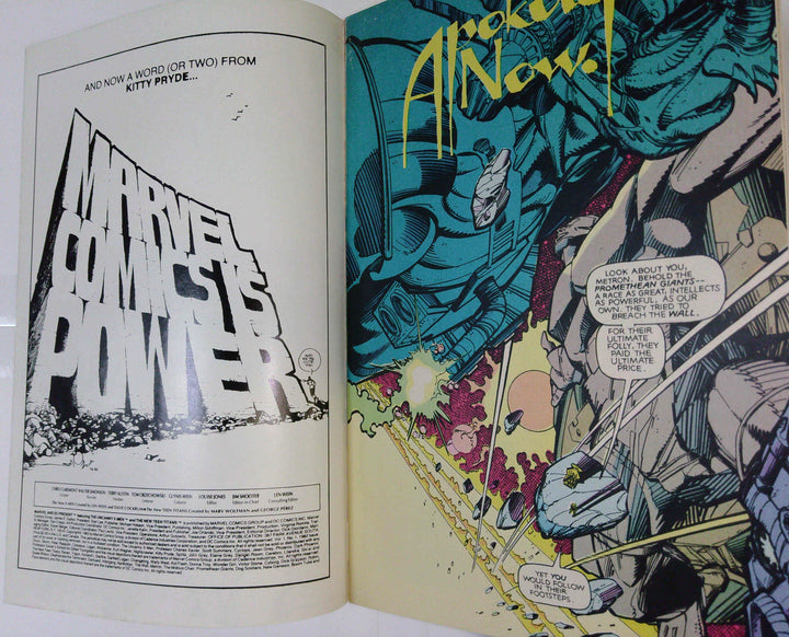 Marvel and DC Present The Uncanny X-Men and The New Teen Titans 