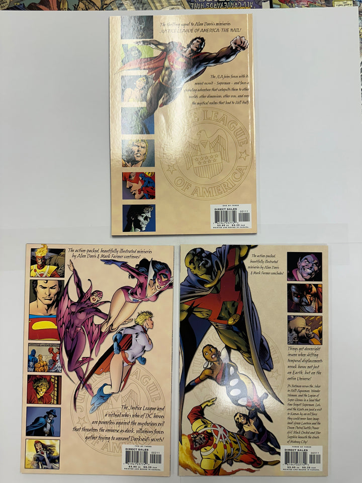 Justice League The Nail 1-3 And Another Nail 1-3 Complete