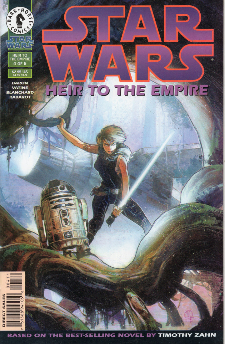 Star Wars Heir to the Empire #4 : 1st cover app Mara Jada