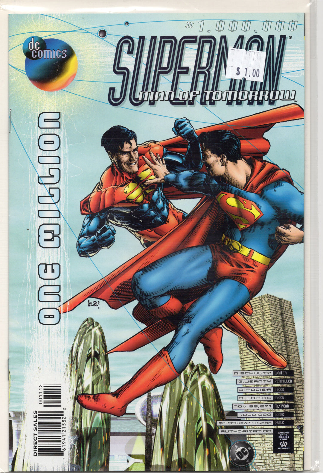 DC One Million Superman Man Of Tomorrow #1