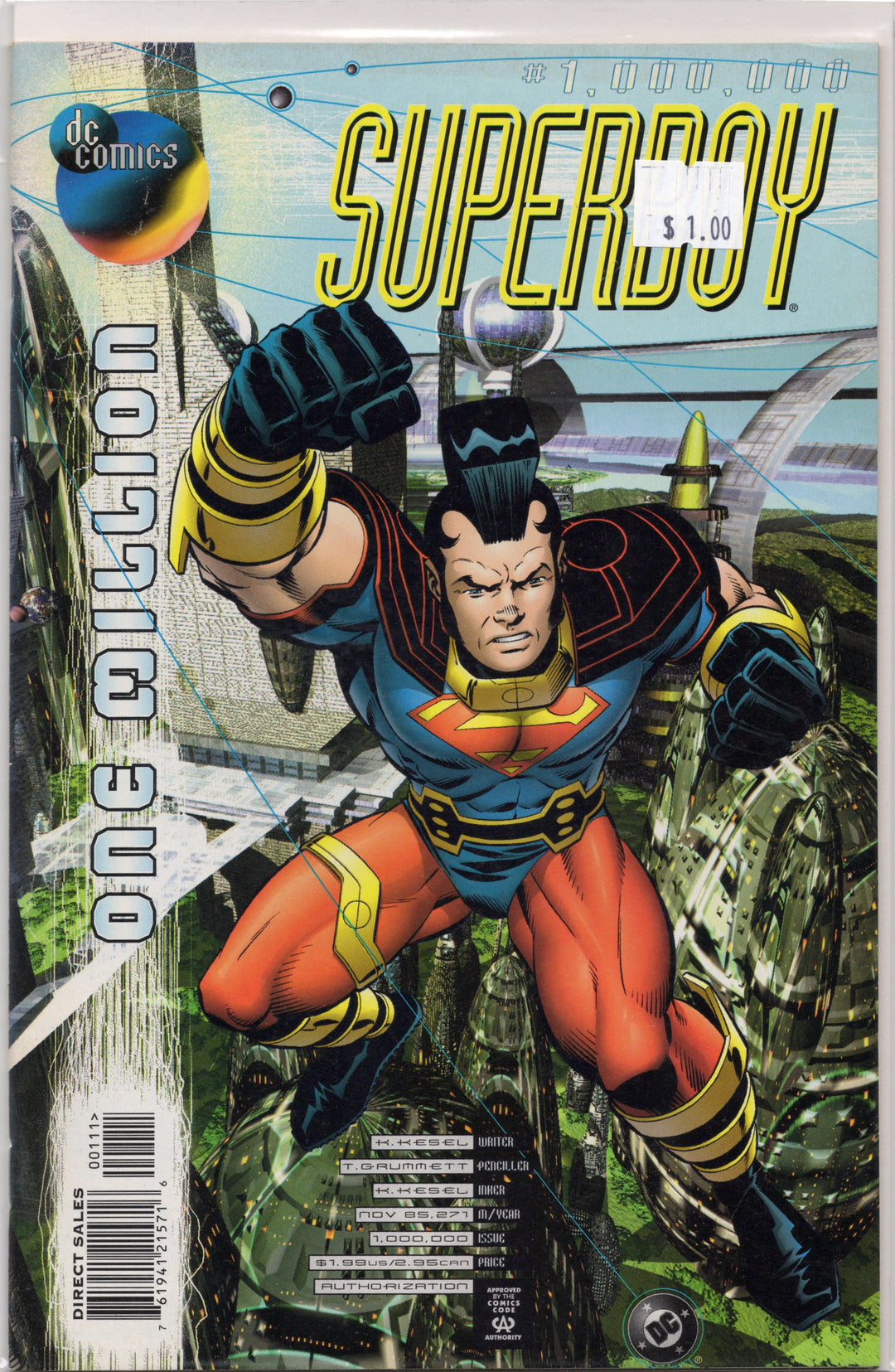 DC One Million Superboy #1
