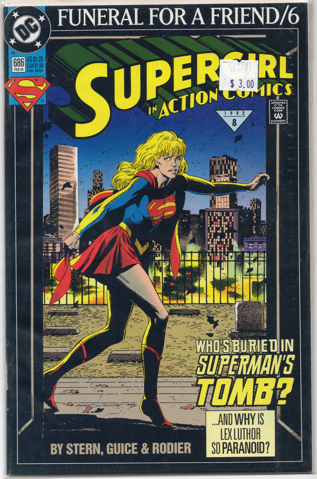 Supergirl Action Comics #686