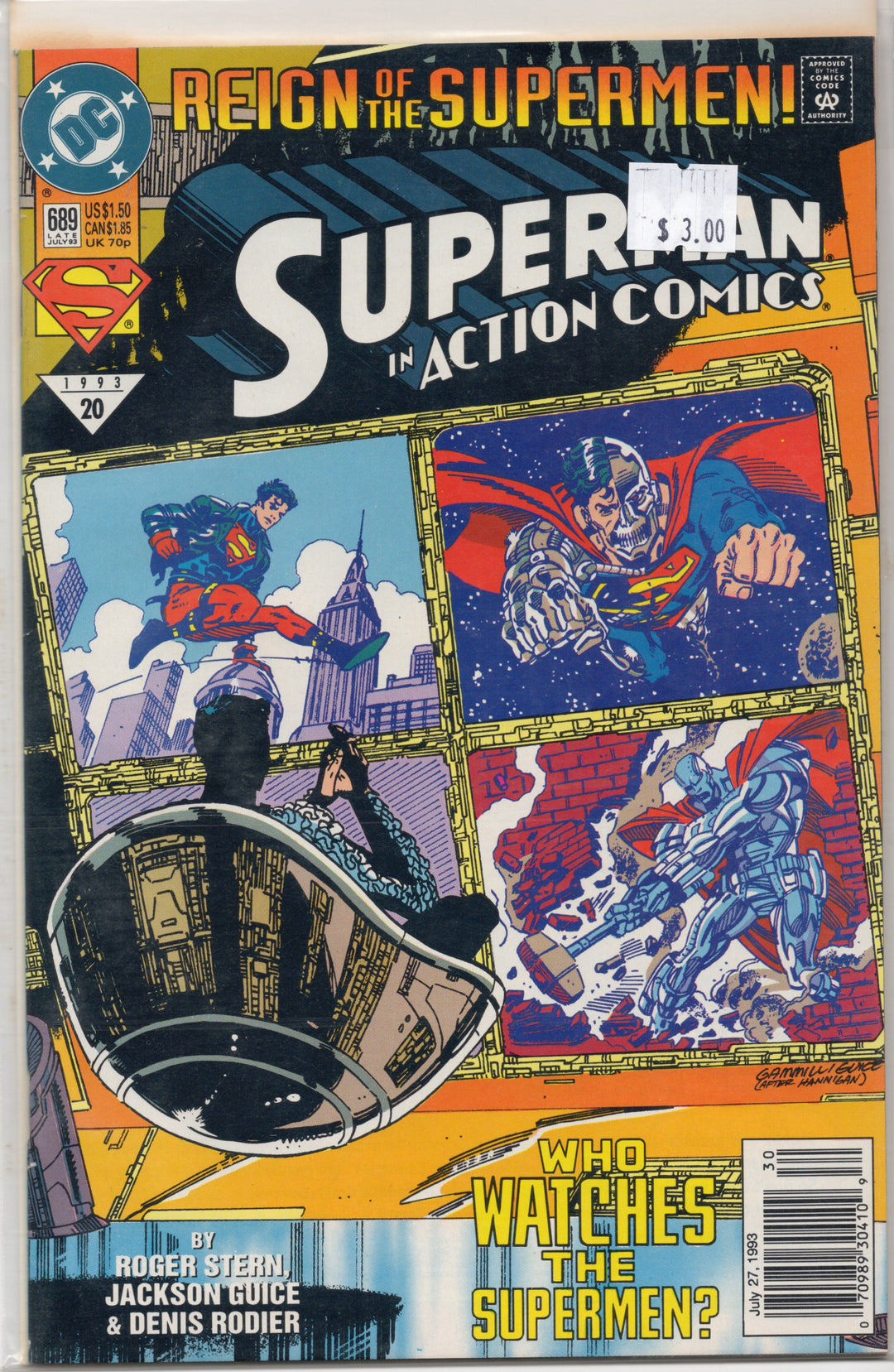 Superman Action Comics #689