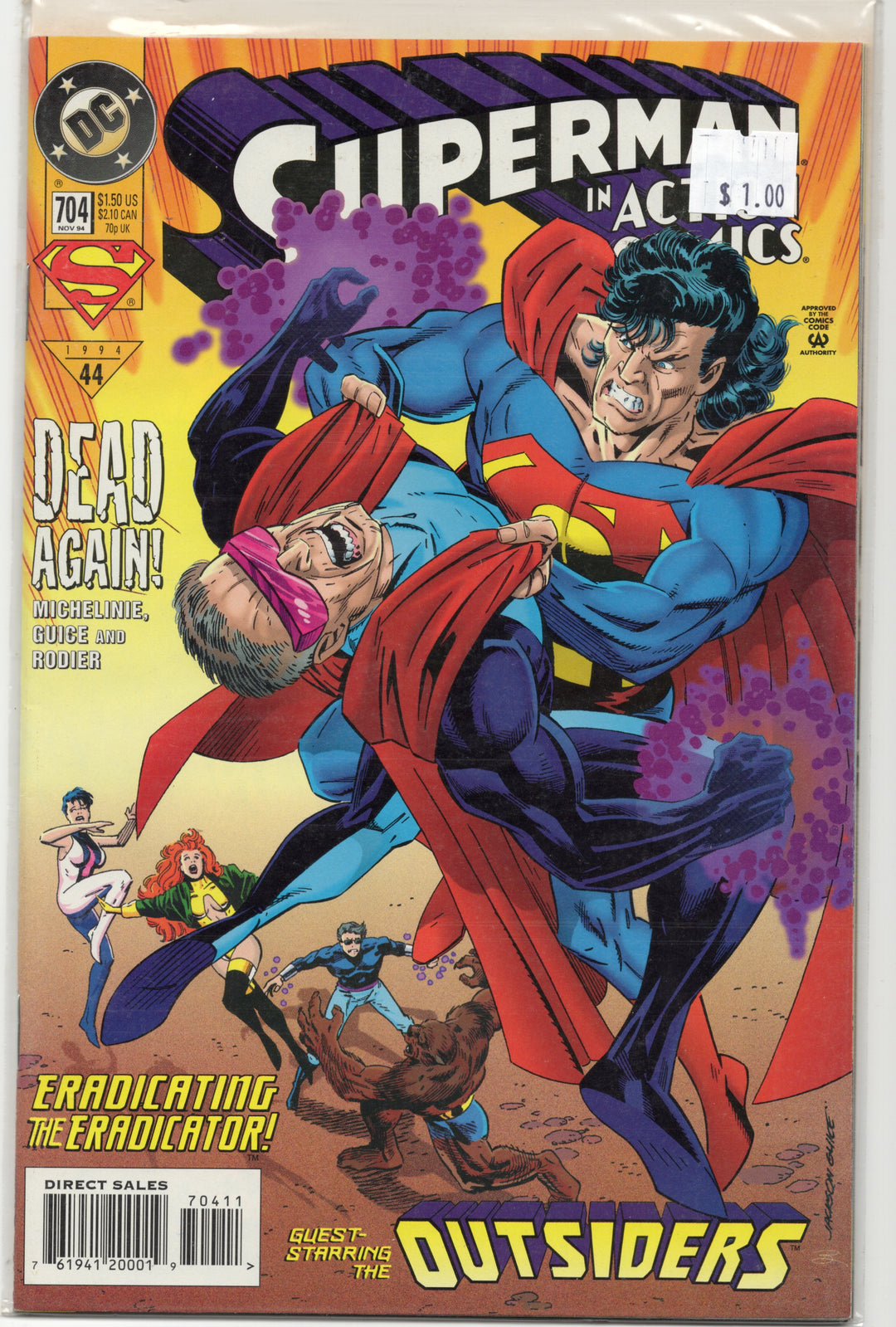 Superman Action Comics #704